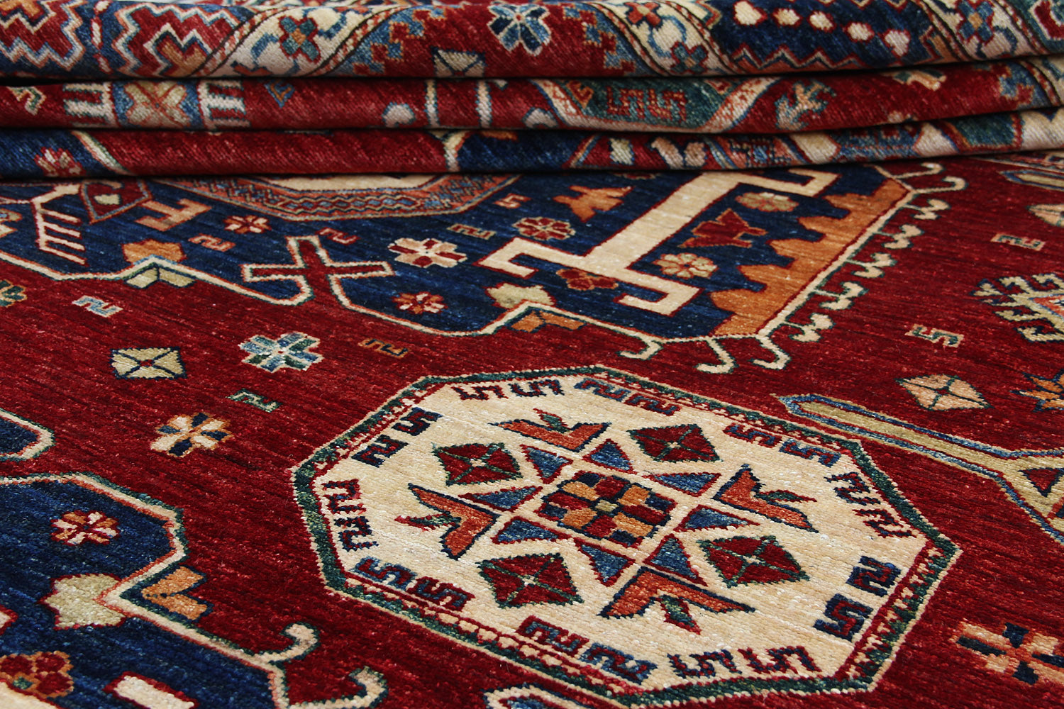 Handmade SUPREME KAZAK Rug