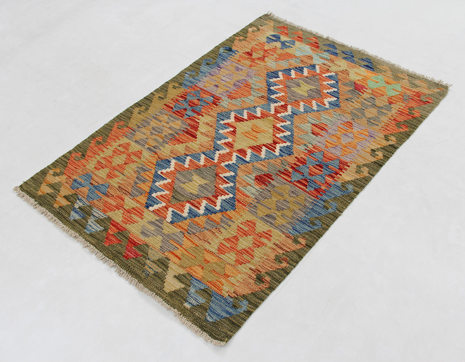 Handmade Veggie Dye Kilim Rug