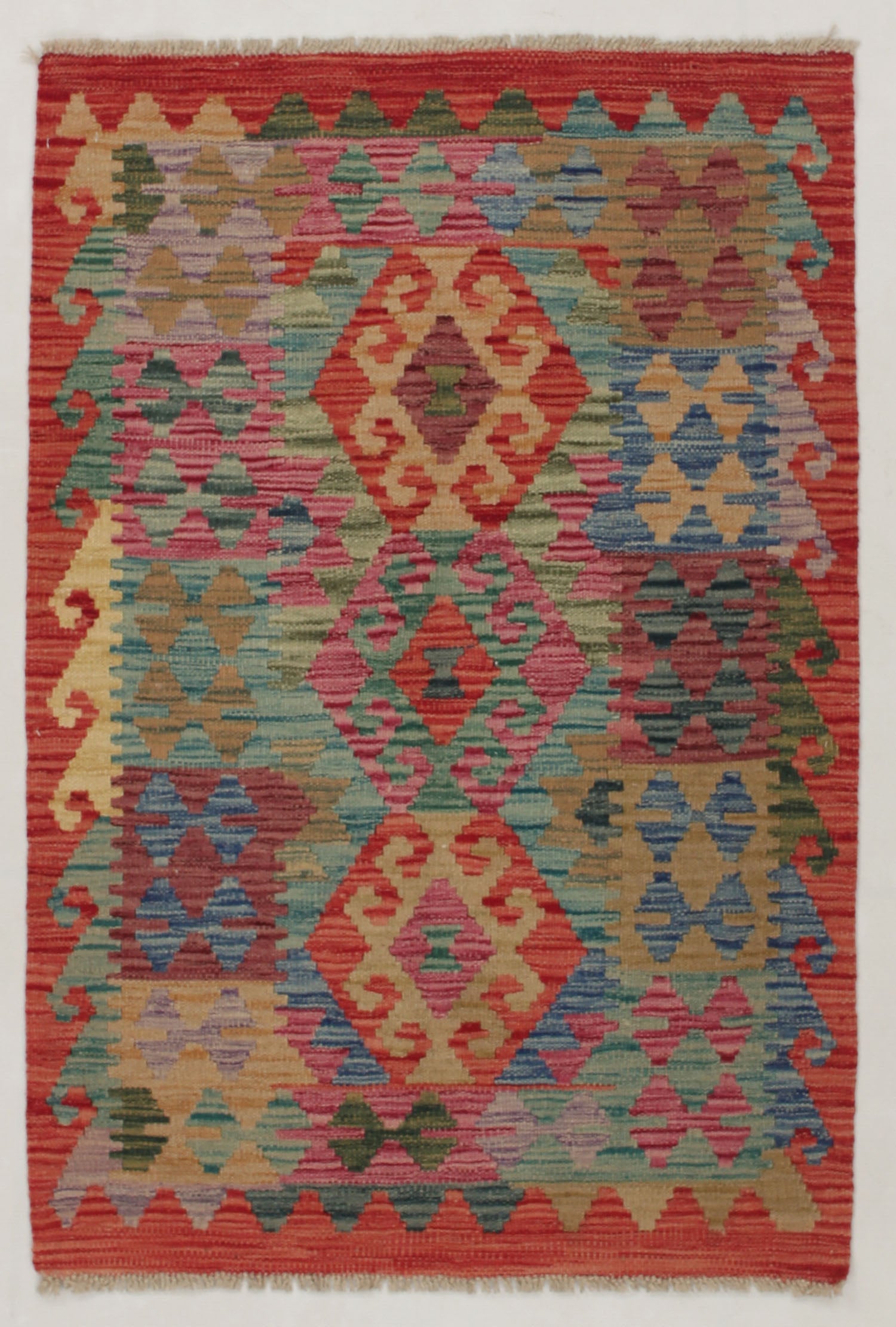 Handmade Veggie Dye Kilim Rug