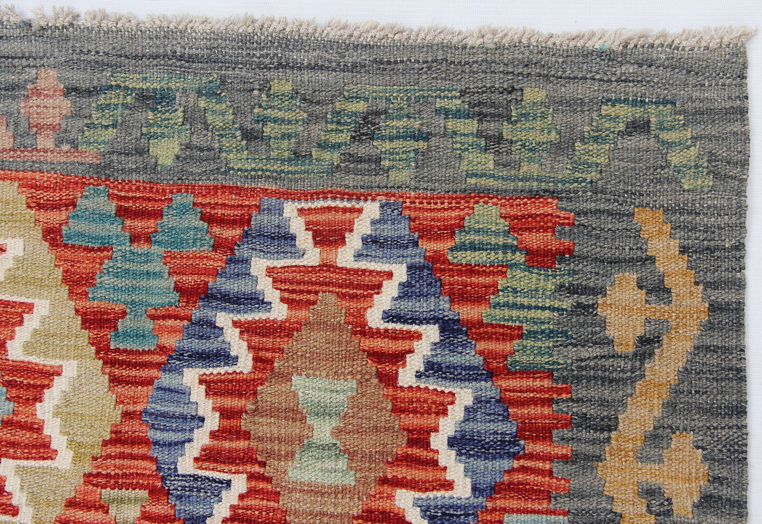 Handmade Veggie Dye Kilim Rug