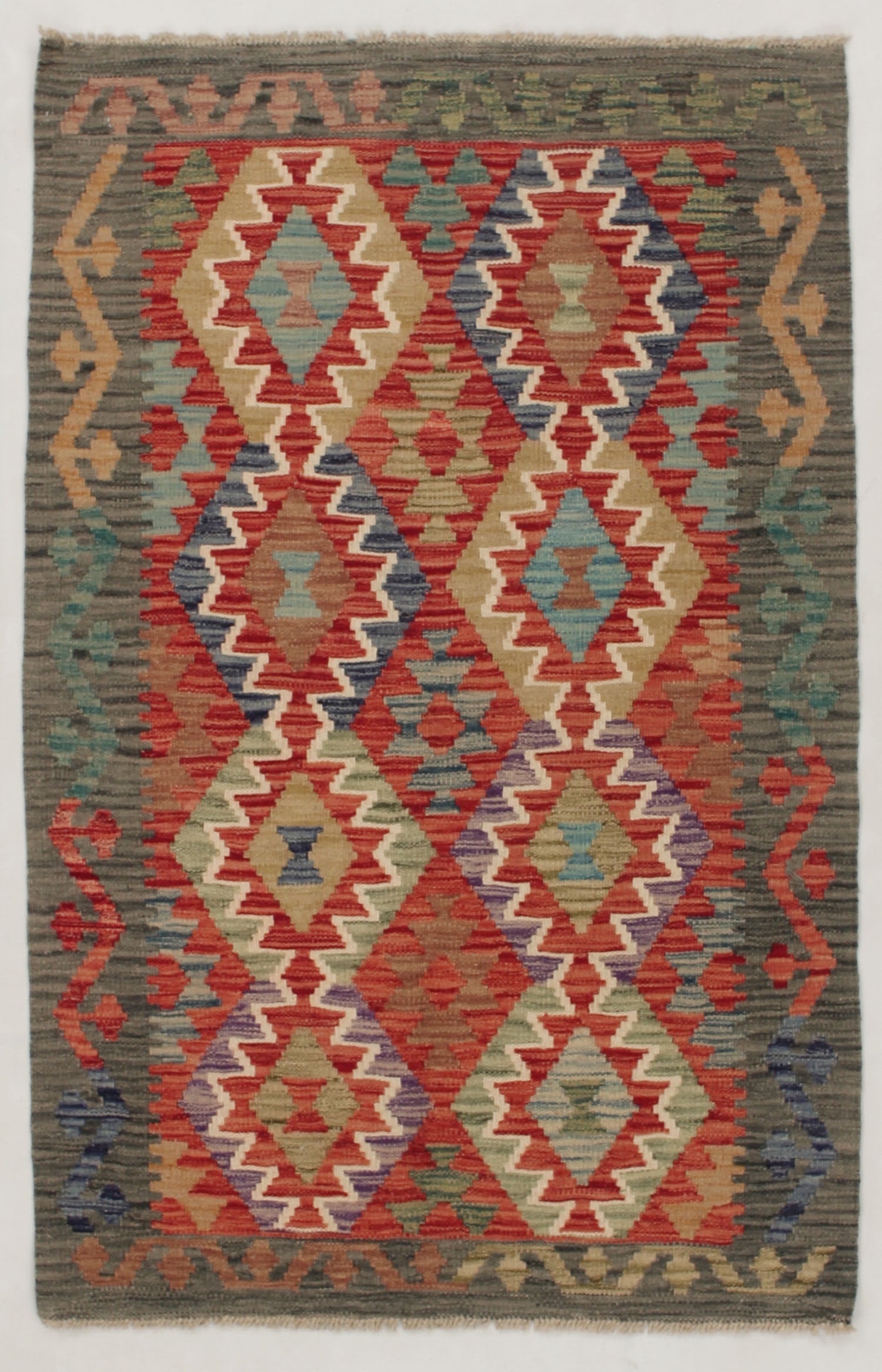 Handmade Veggie Dye Kilim Rug
