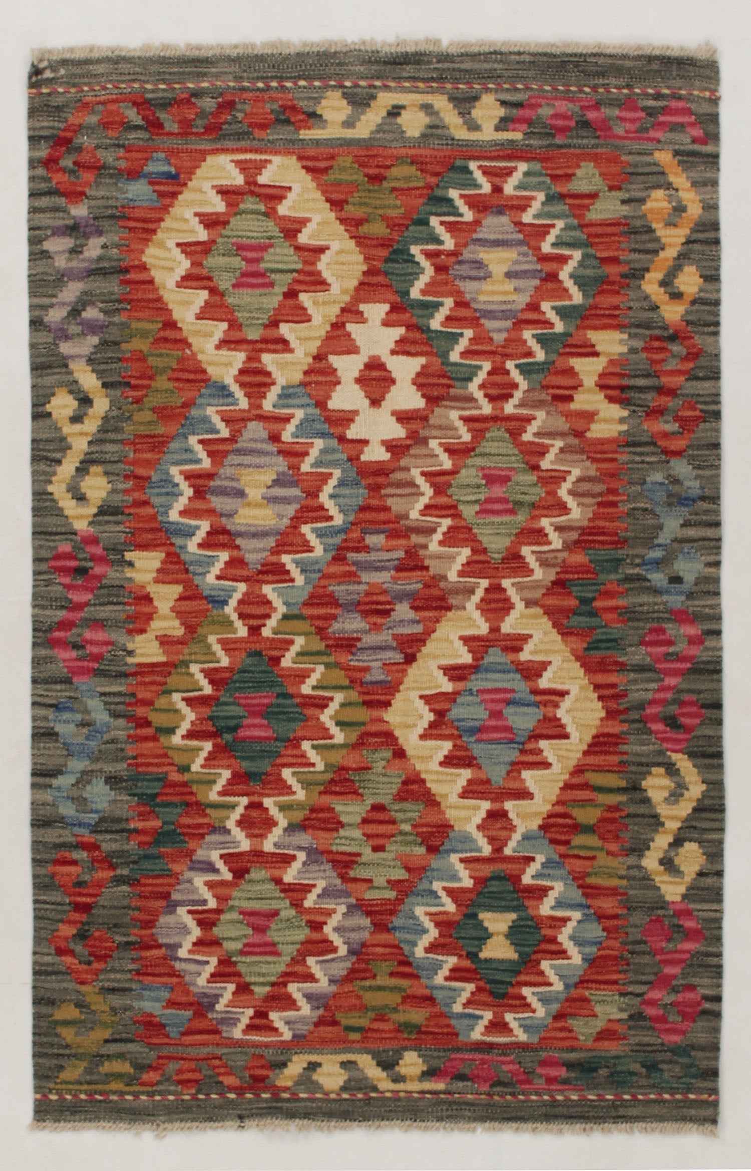 Handmade Veggie Dye Kilim Rug