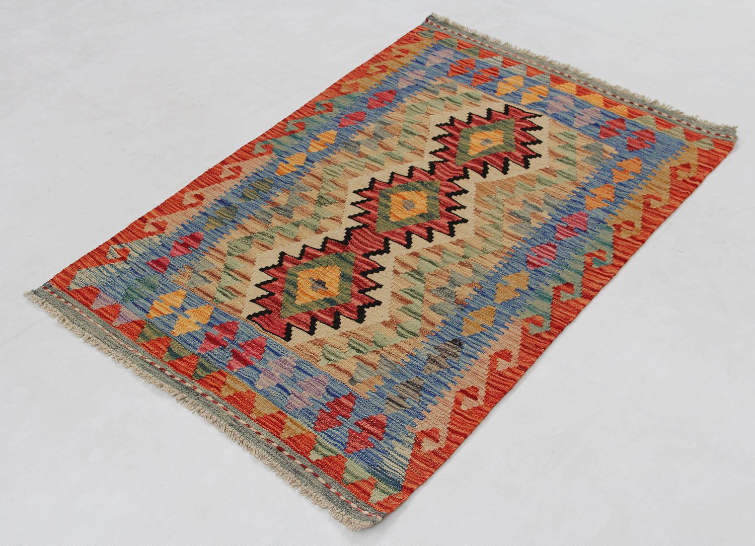 Handmade Veggie Dye Kilim Rug