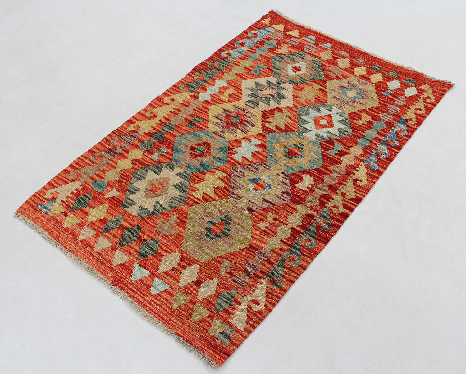 Handmade Veggie Dye Kilim Rug