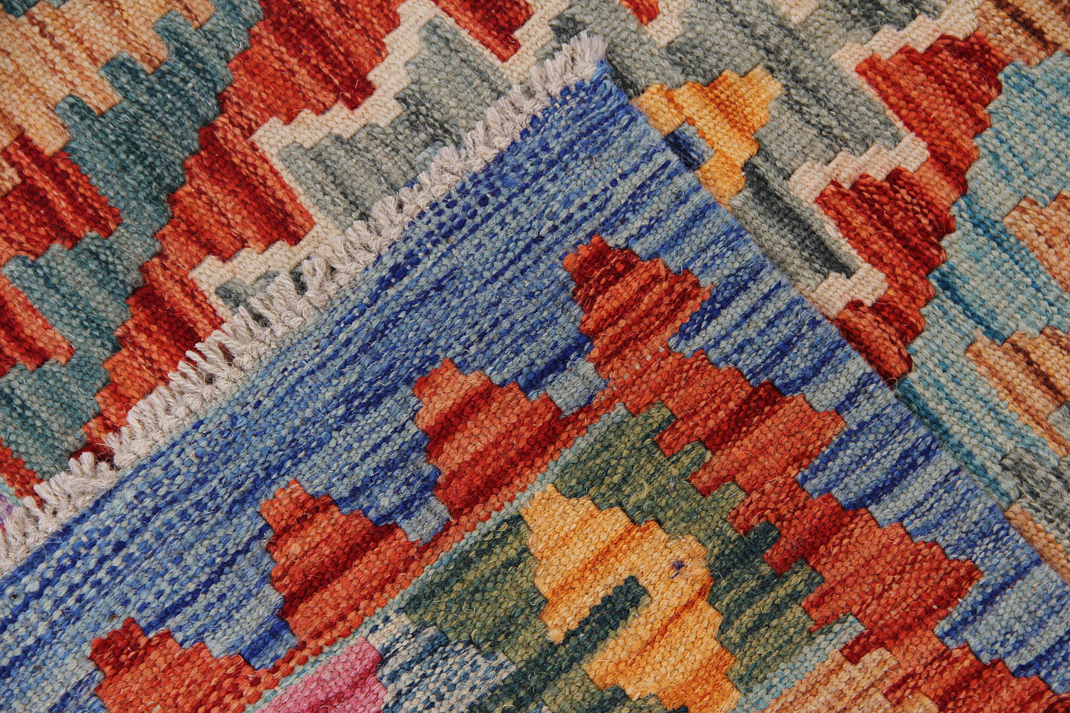 Handmade Veggie Dye Kilim Rug
