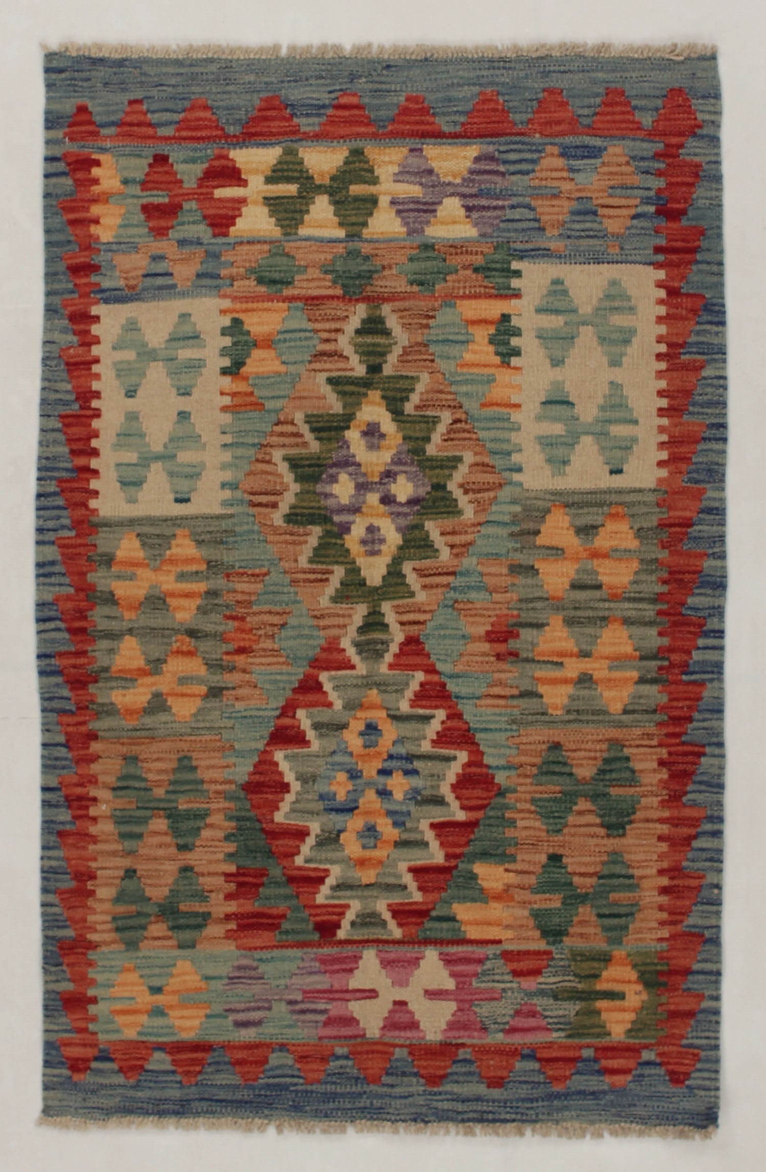 Handmade Veggie Dye Kilim Rug