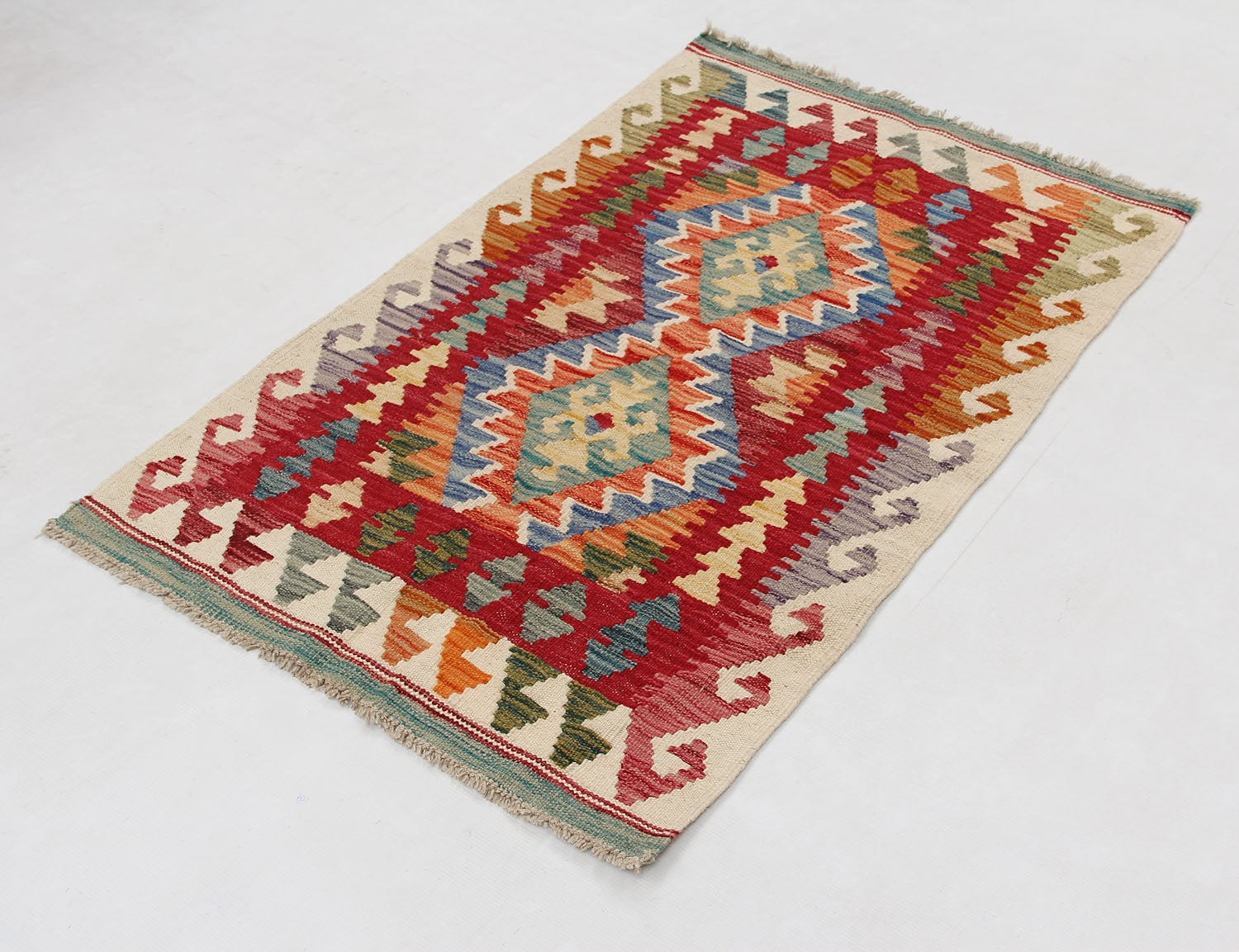 Handmade Veggie Dye Kilim Rug