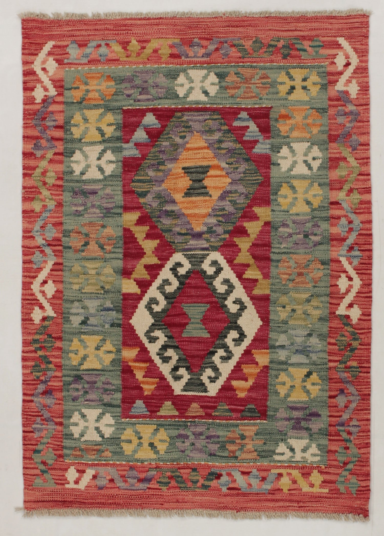 Handmade Veggie Dye Kilim Rug