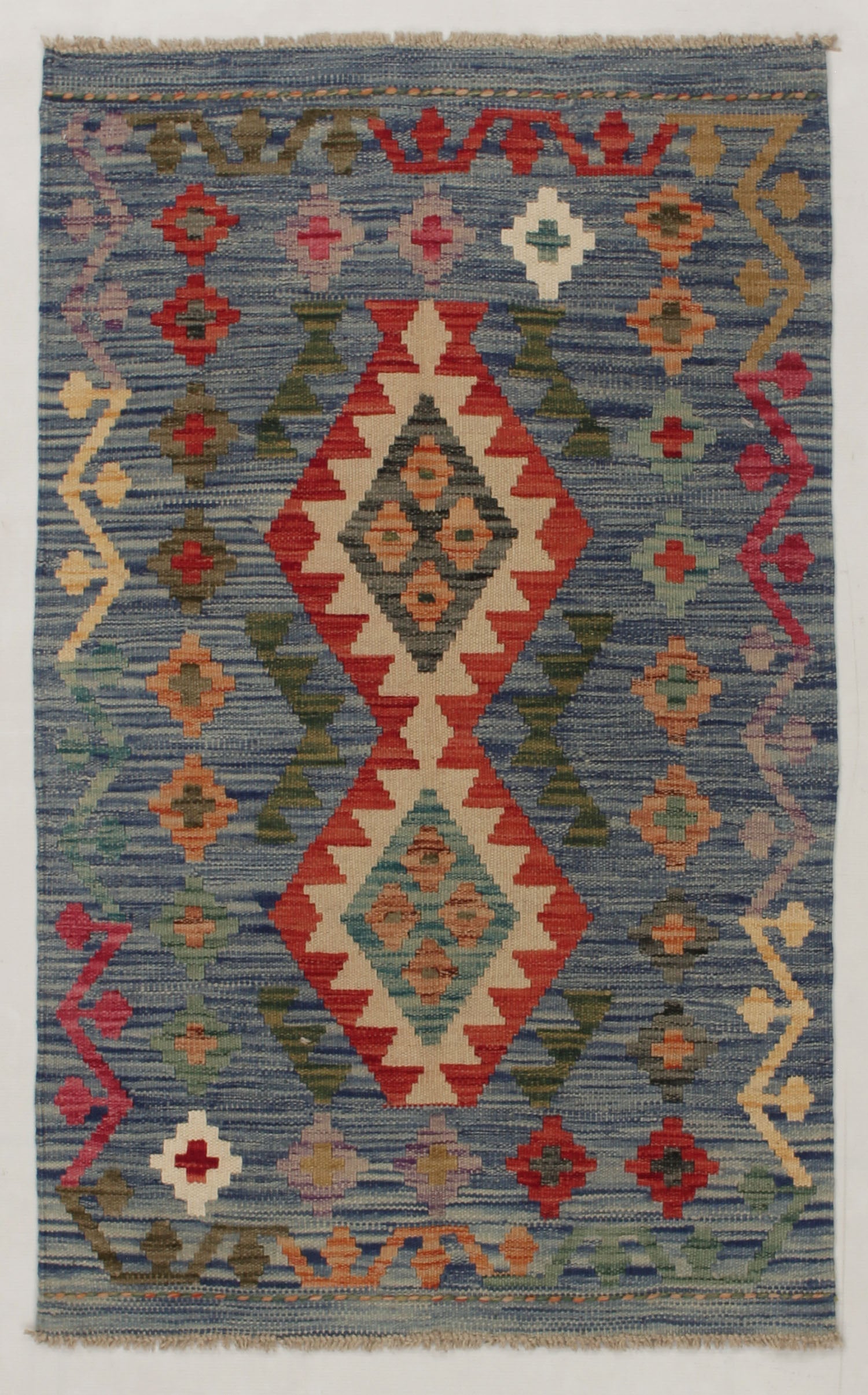 Handmade Veggie Dye Kilim Rug