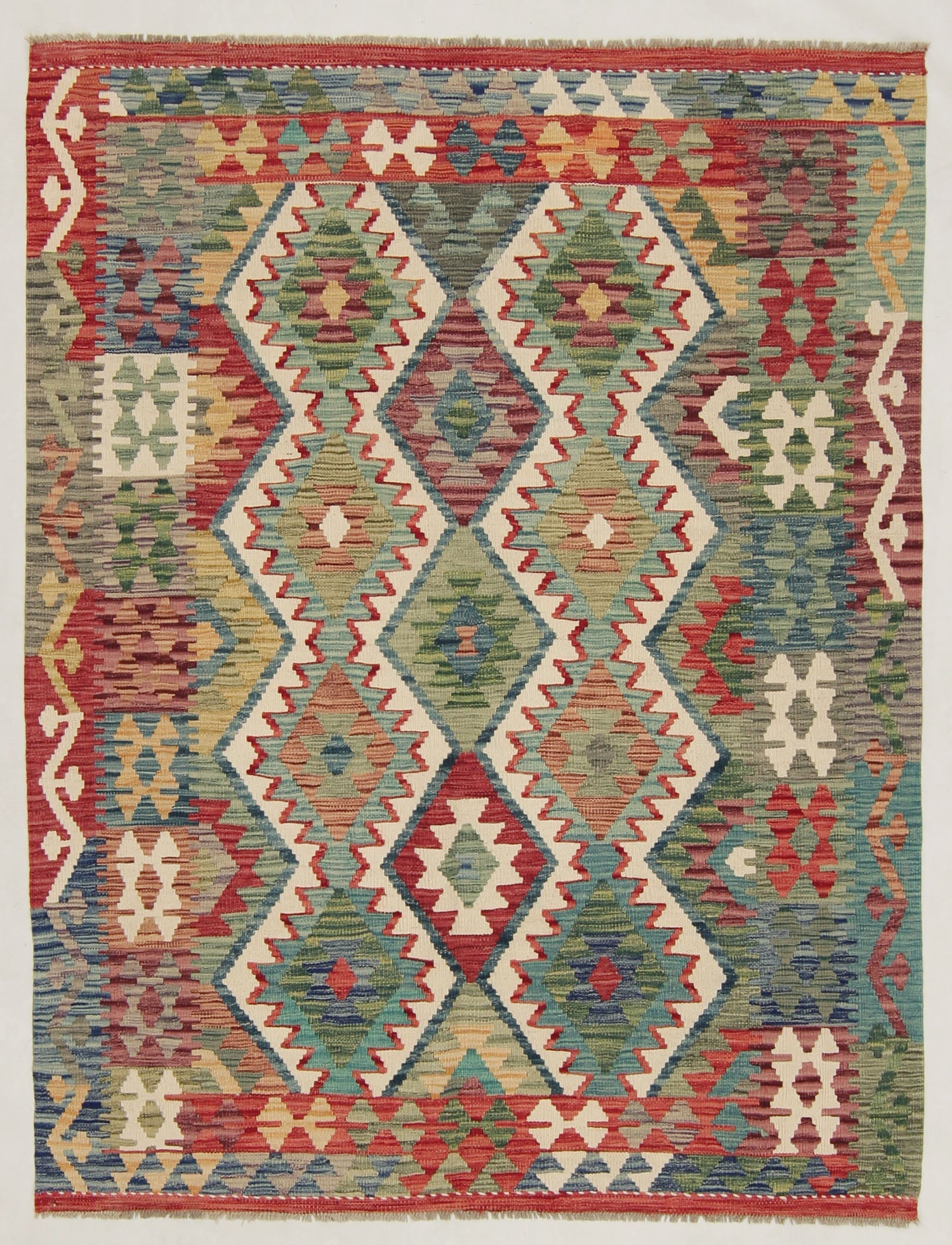 Handmade Veggie Dye Kilim Rug