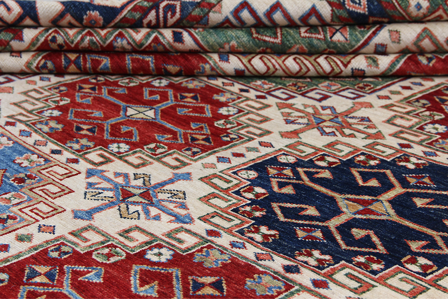 Handmade SUPREME KAZAK Rug
