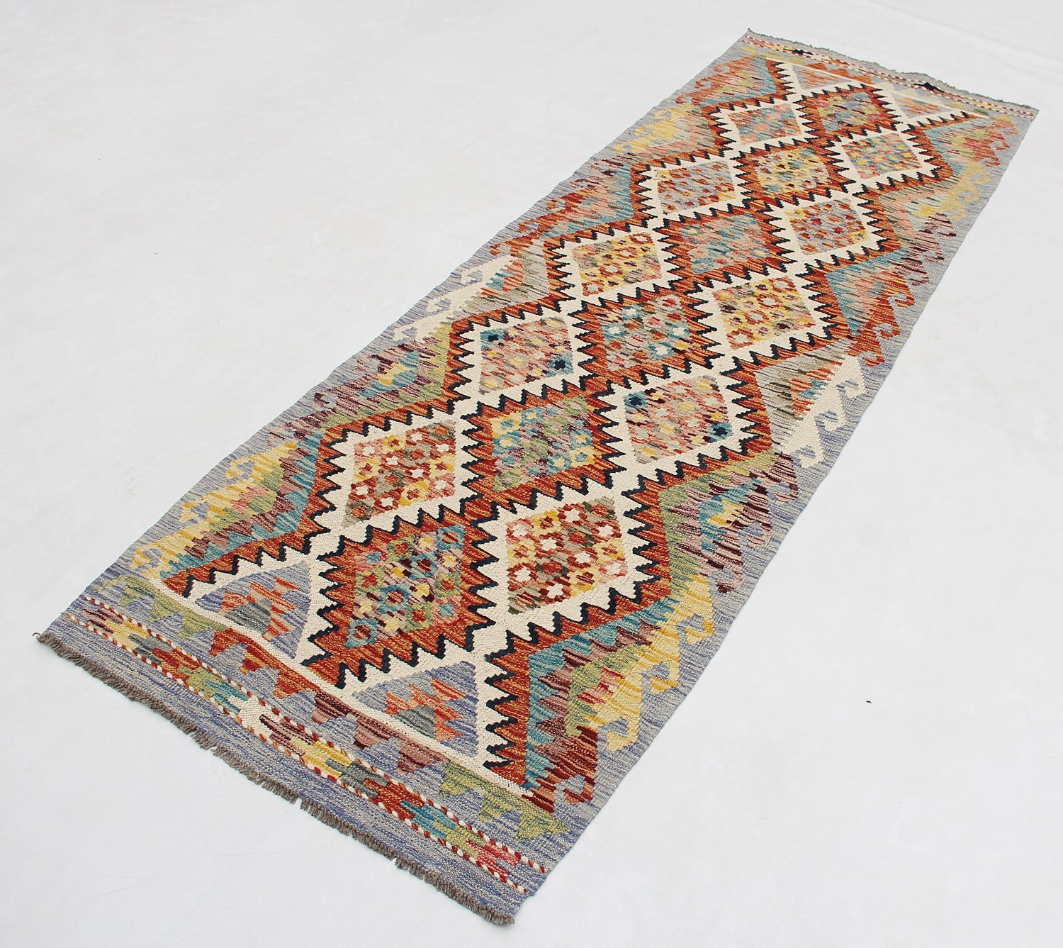 Handmade Veggie Dye Kilim Rug
