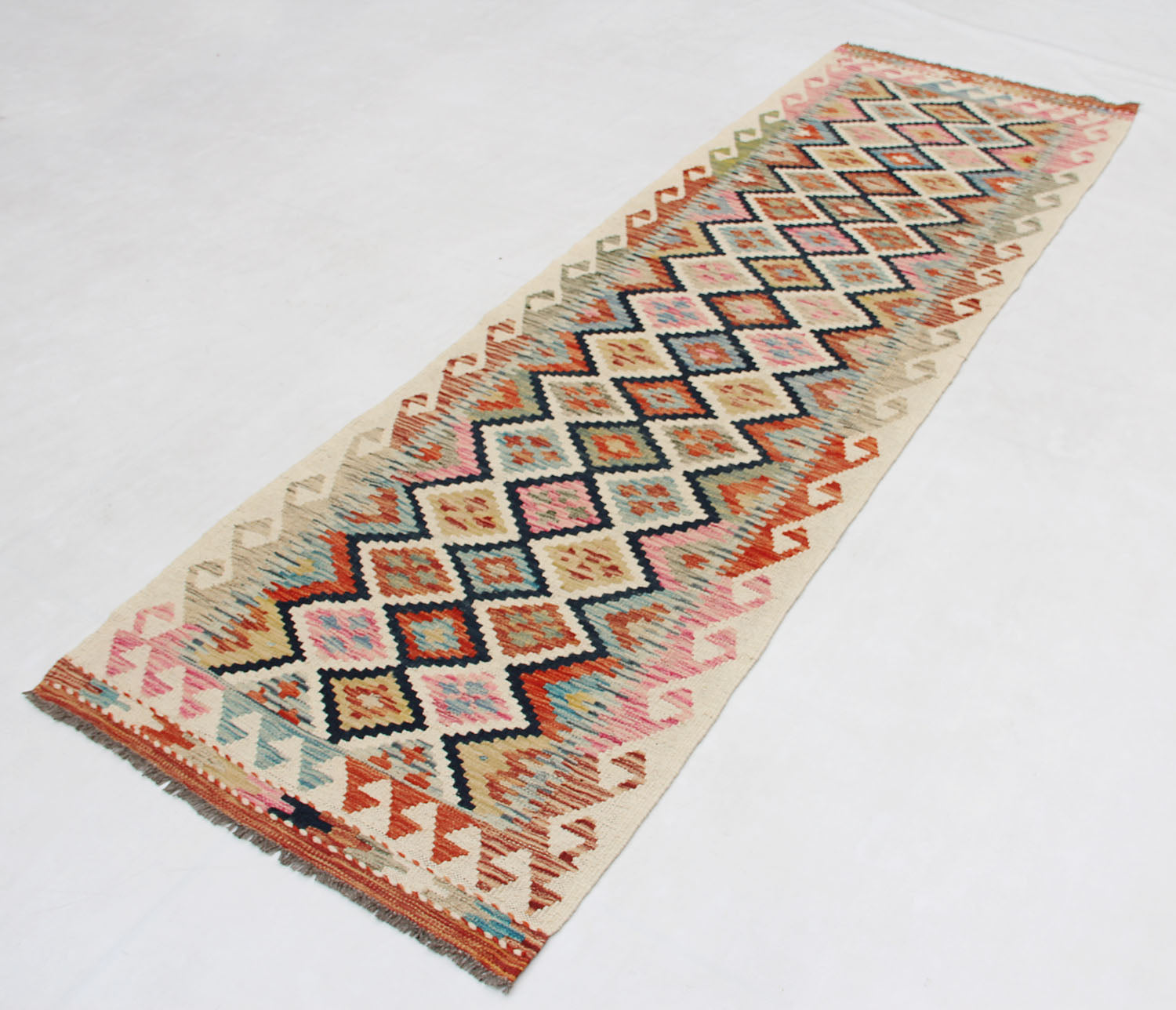 Handmade Veggie Dye Kilim Rug