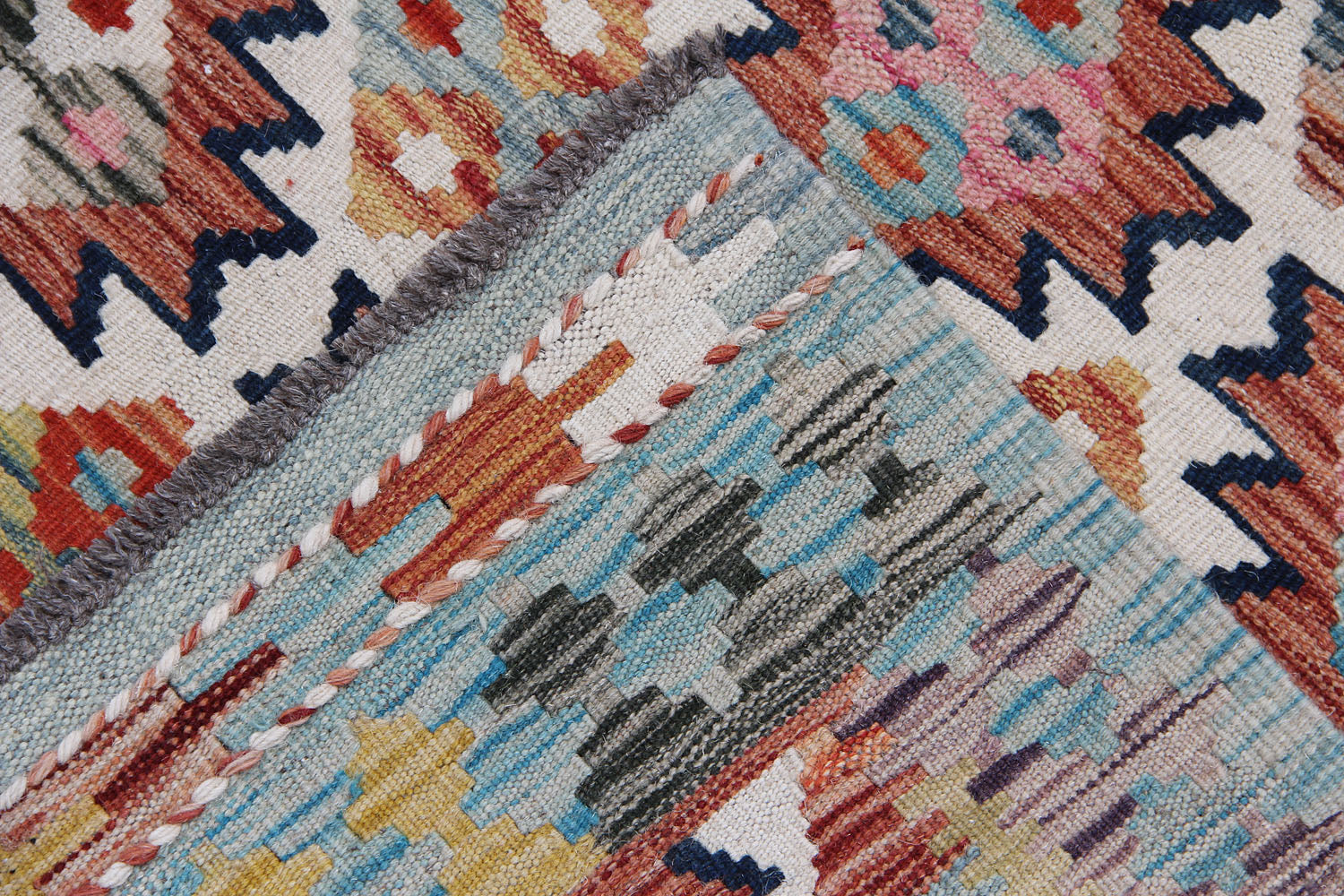 Handmade Veggie Dye Kilim Rug