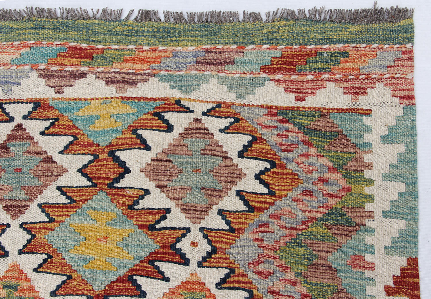 Handmade Veggie Dye Kilim Rug