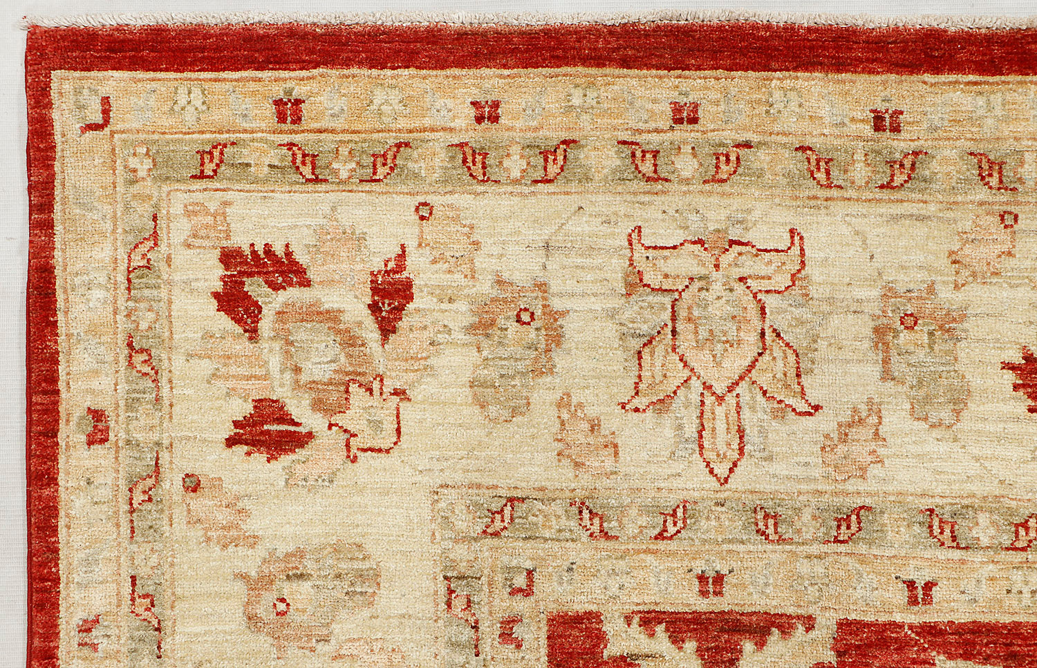 Ziegler Persian Hand Knotted Wool Rug Red 9' x 12'