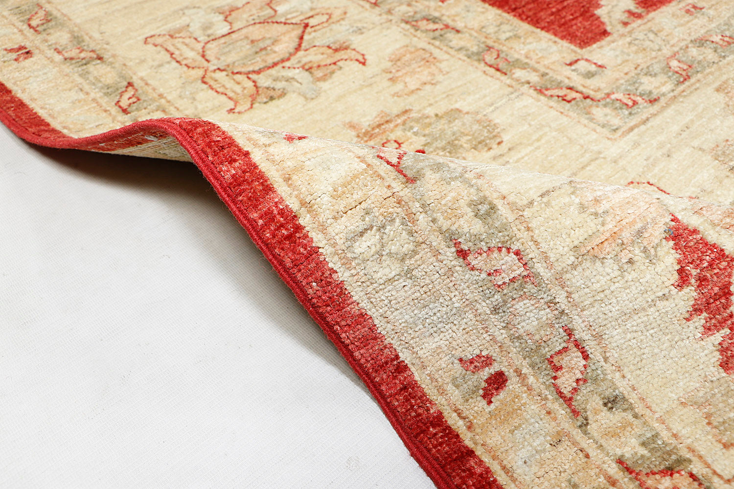 Ziegler Persian Hand Knotted Wool Rug Red 9' x 12'