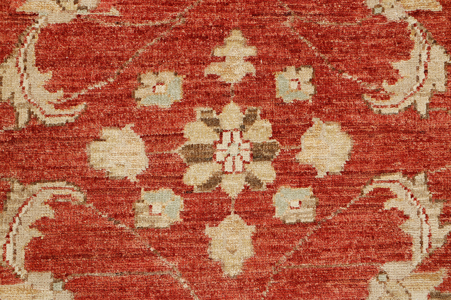 9' x 12'  Red Handmade Persian Rug ZIEGLER Rectangular