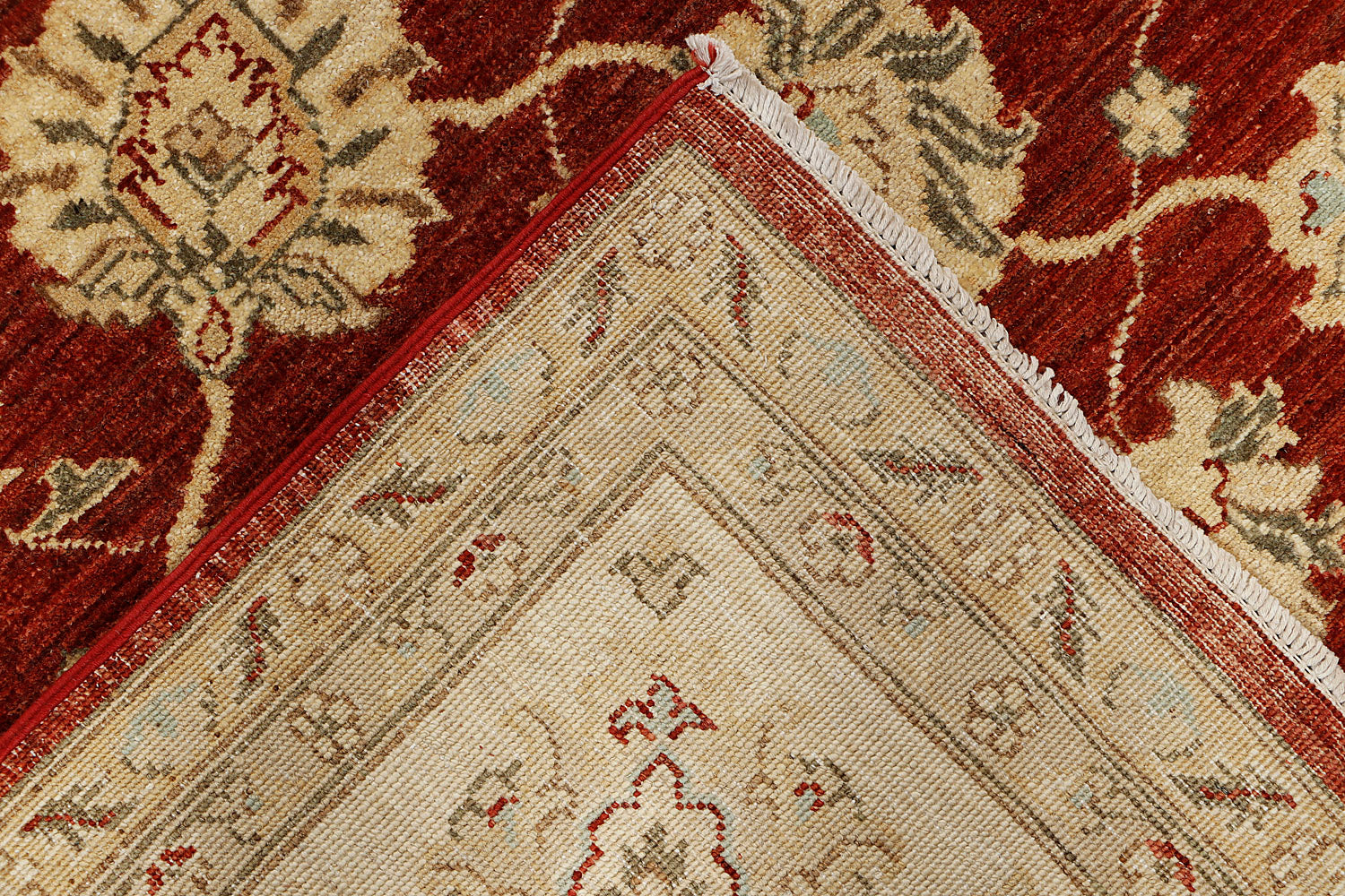 Ziegler Persian Hand Knotted Wool Rug Red 8' x 11'6"