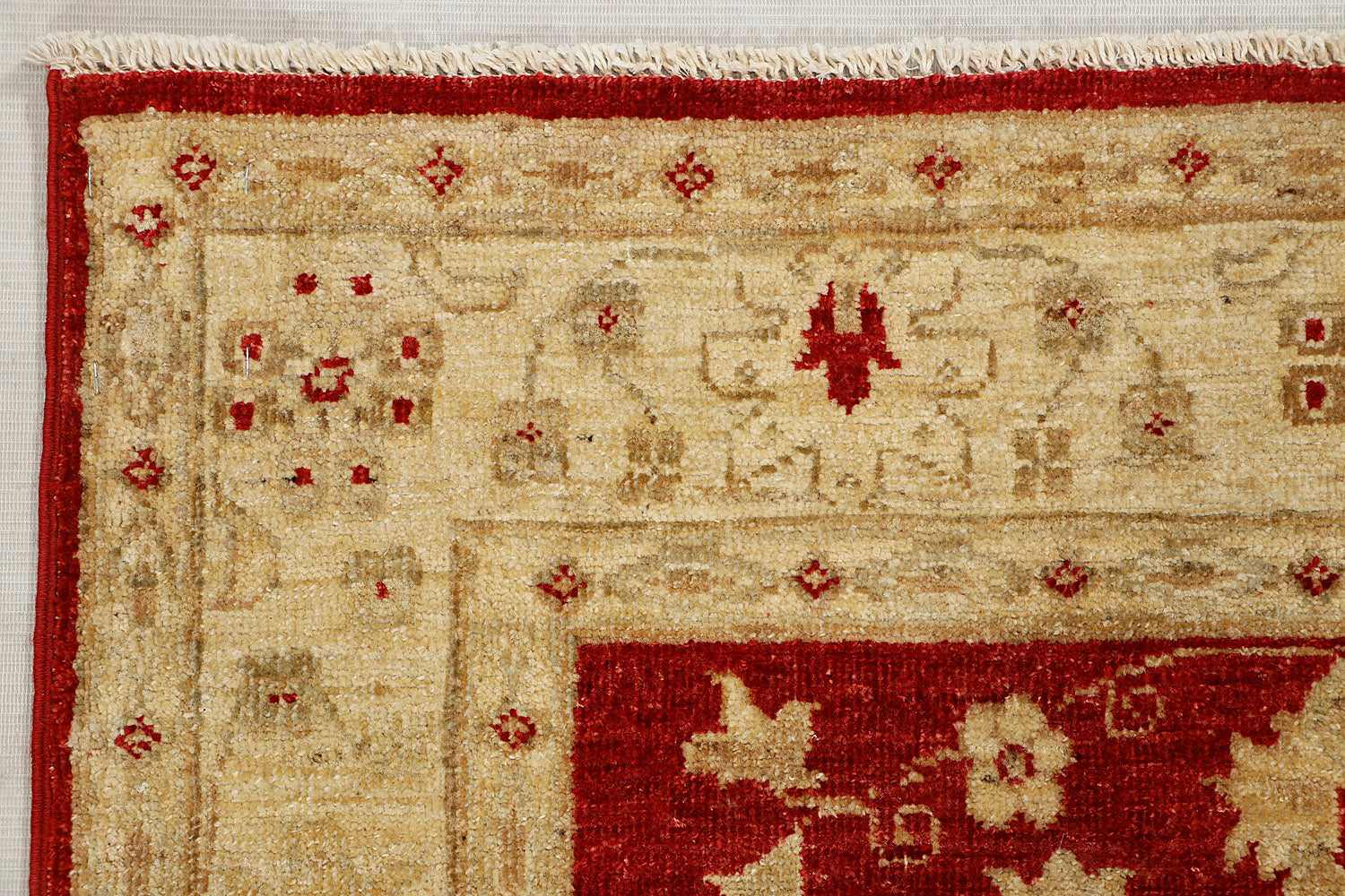 Ziegler Persian Hand Knotted Wool Rug Red 3' x 5'