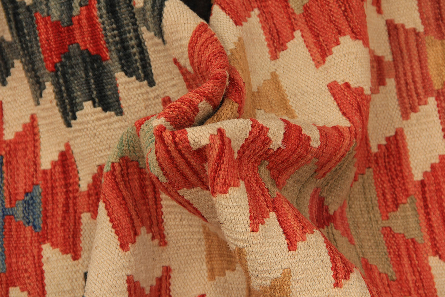 3' X 8'  Multy Handmade Veggie Dye Kilim Rug Runner