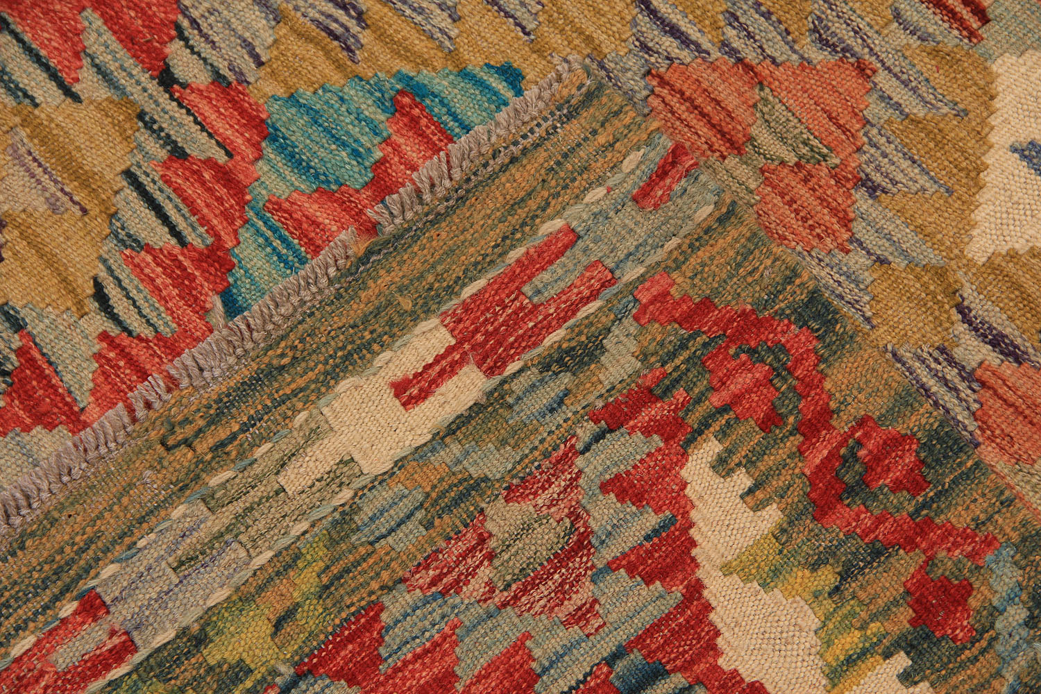 Handmade Veggie Dye Kilim Rug