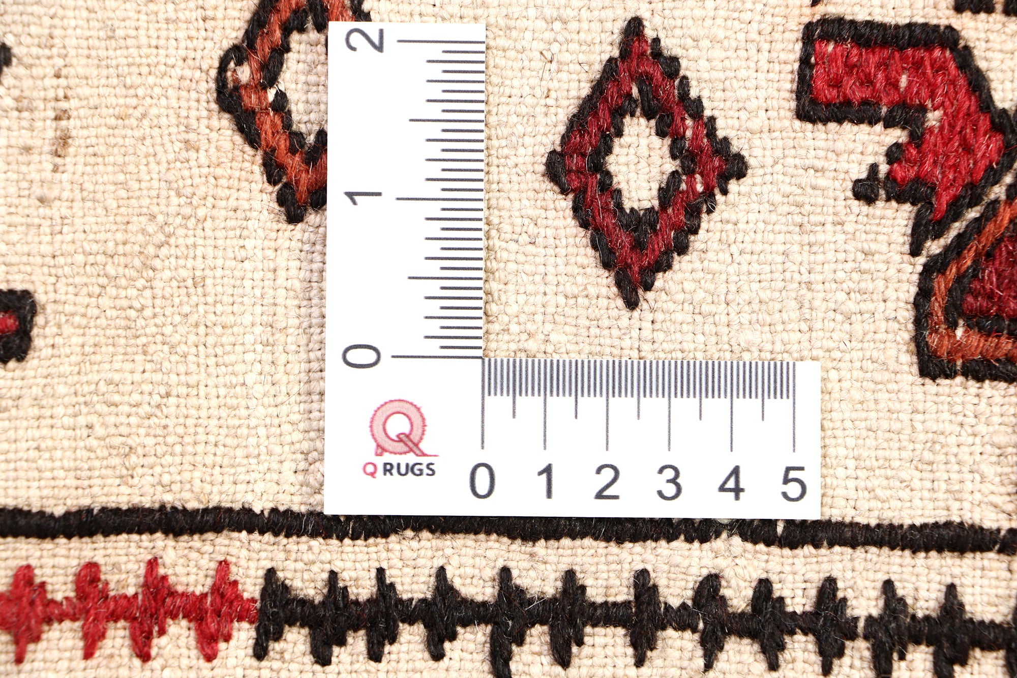 4' x 6'  Ivory Handmade Pai Murgh Soumak Kilim Rug Rectangular