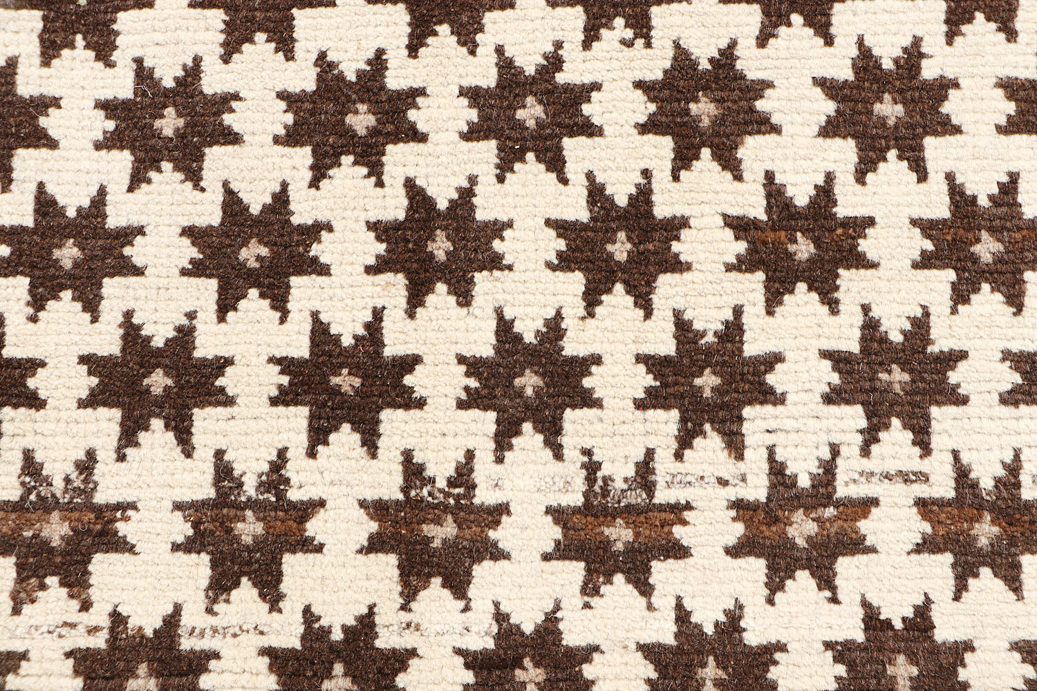 3' X 5'  Ivory Handmade Natural Taimani Carpets Afghan Rectangular