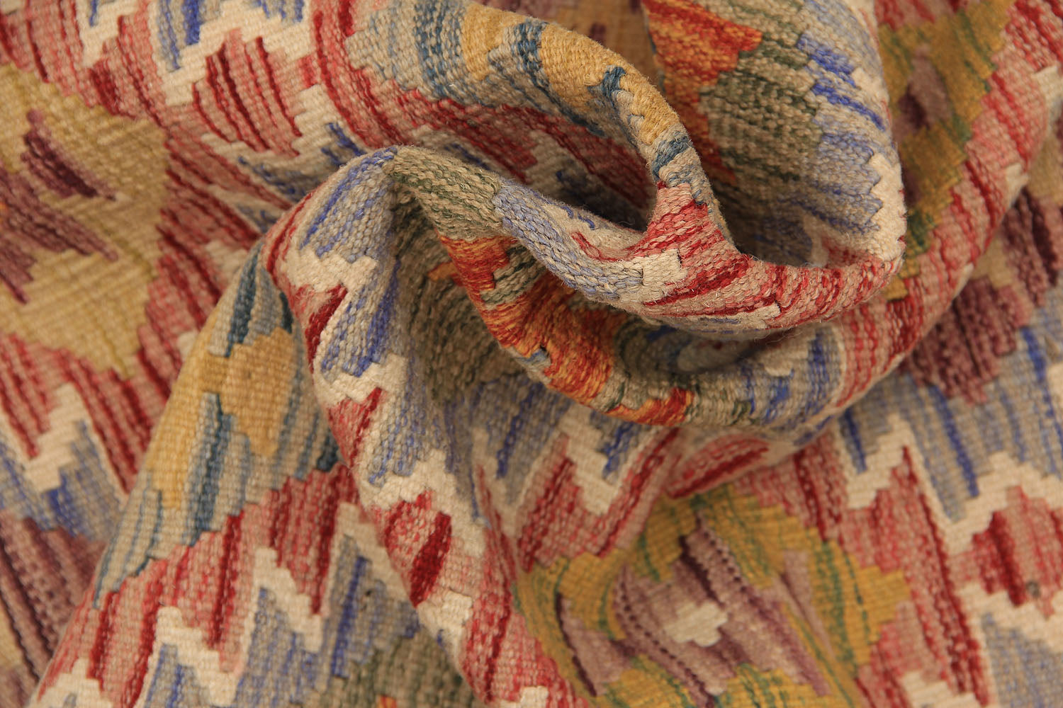 3' X 8'  Multy Handmade Veggie Dye Kilim Rug Runner