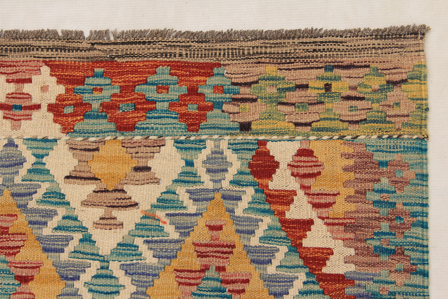 Multy Handmade Veggie Dye Kilim Rug Rectangular