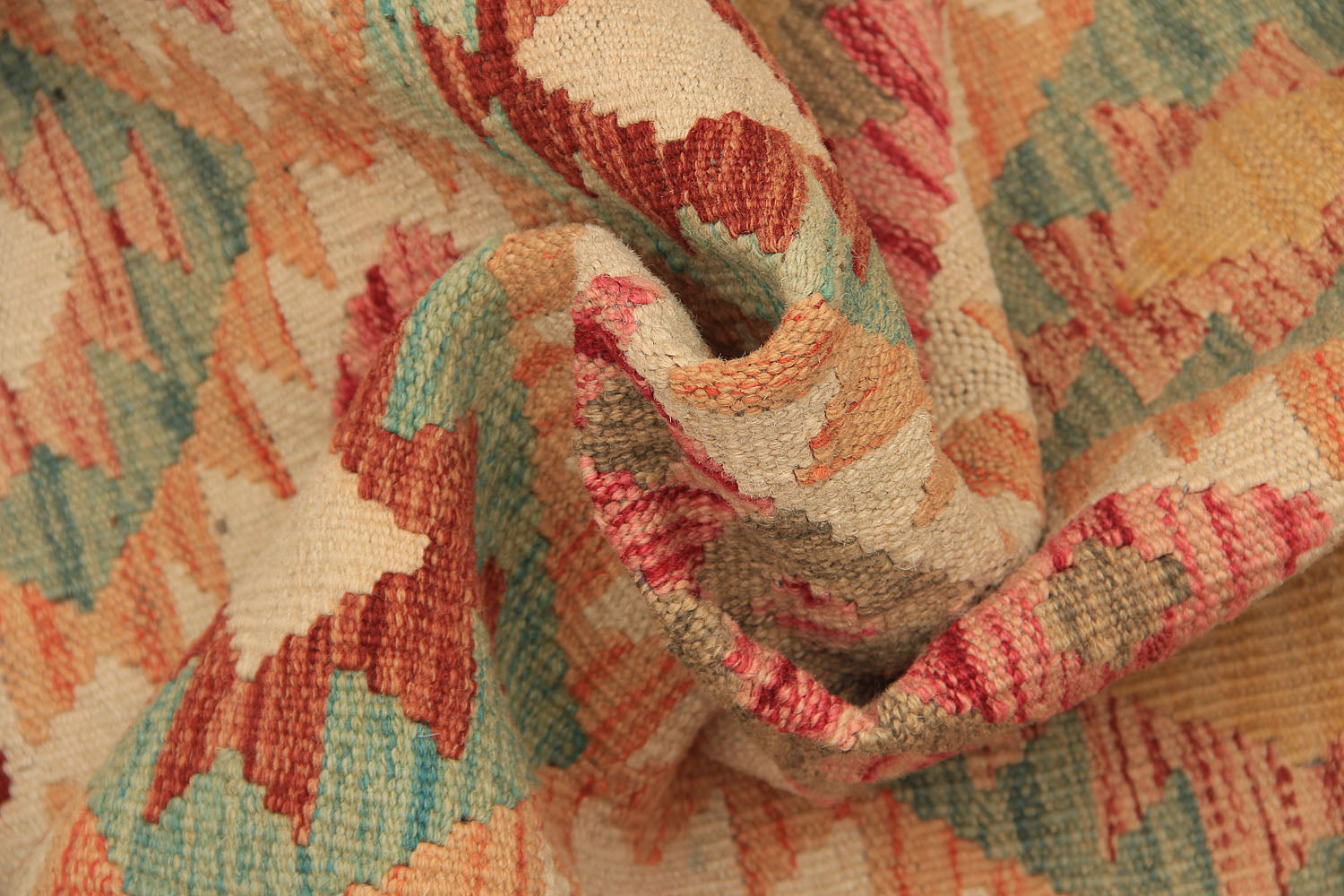 3' X 8'  Multy Handmade Veggie Dye Kilim Rug Runner