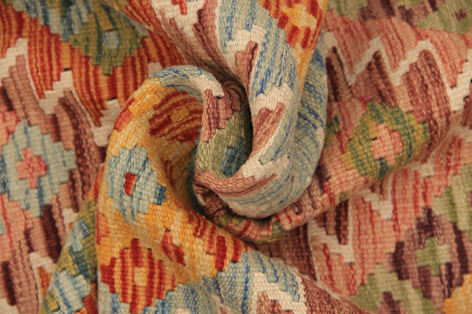 3' X 8'  Multy Handmade Veggie Dye Kilim Rug Runner