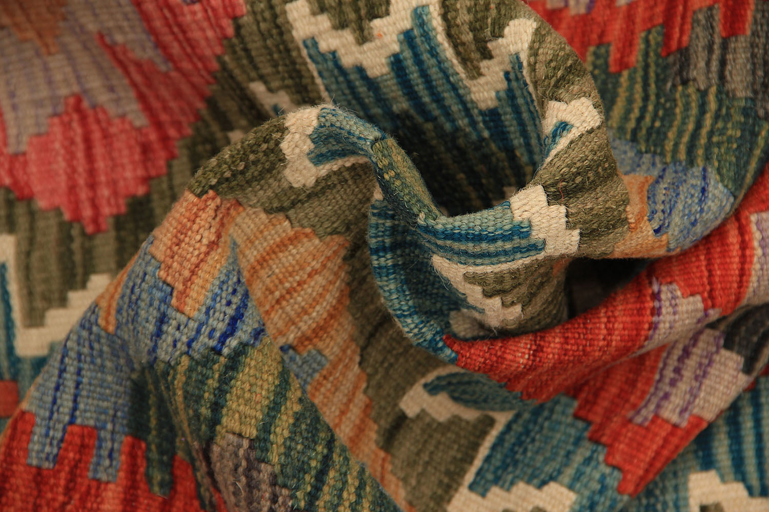 3' X 8'  Multy Handmade Veggie Dye Kilim Rug Runner