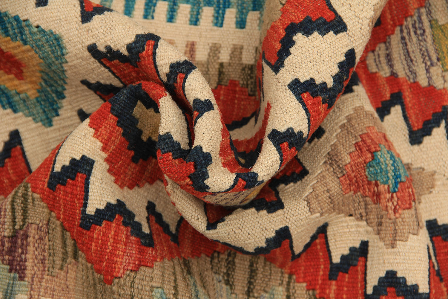 3' X 8'  Multy Handmade Veggie Dye Kilim Rug Runner