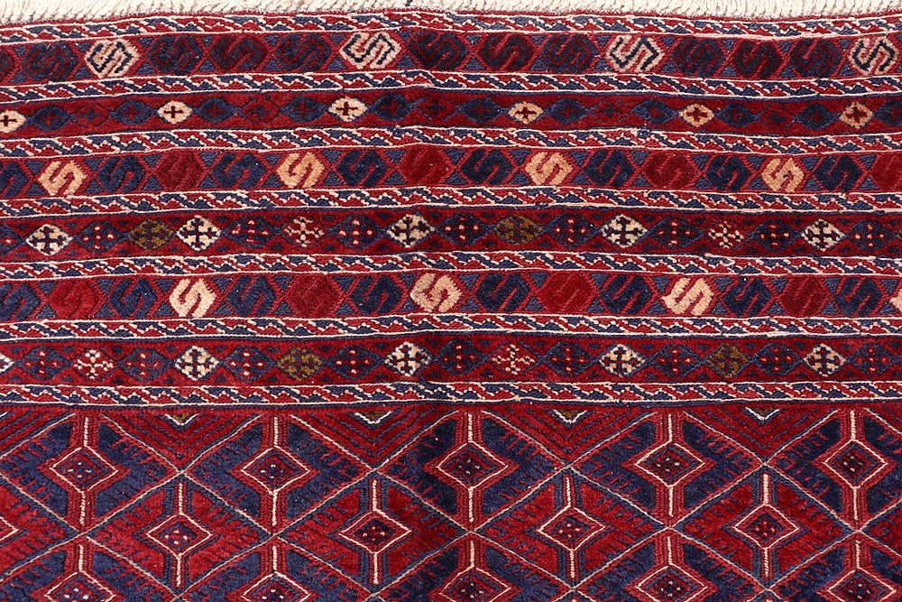 Handmade Fine Mashwani Afghan Rug