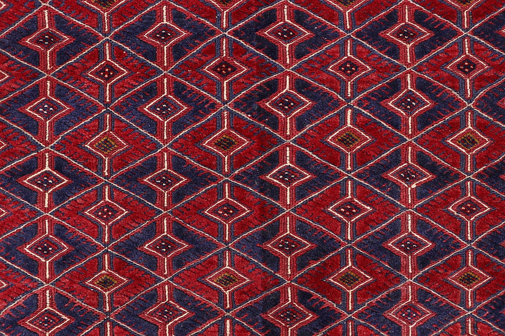 Handmade Fine Mashwani Afghan Rug