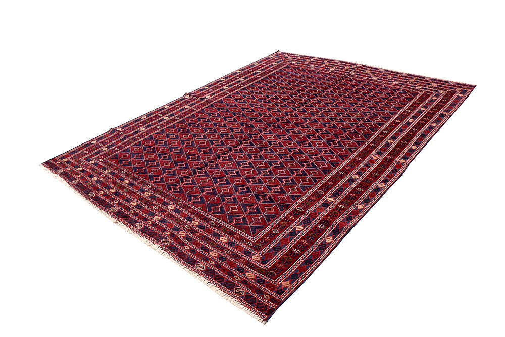 Handmade Fine Mashwani Afghan Rug