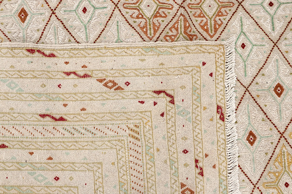 Handmade Fine Mashwani Afghan Rug