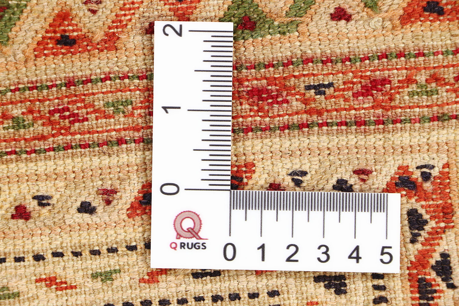 3' X 4'  L.brown Handmade Nakhunak Afghan Rug Rectangular