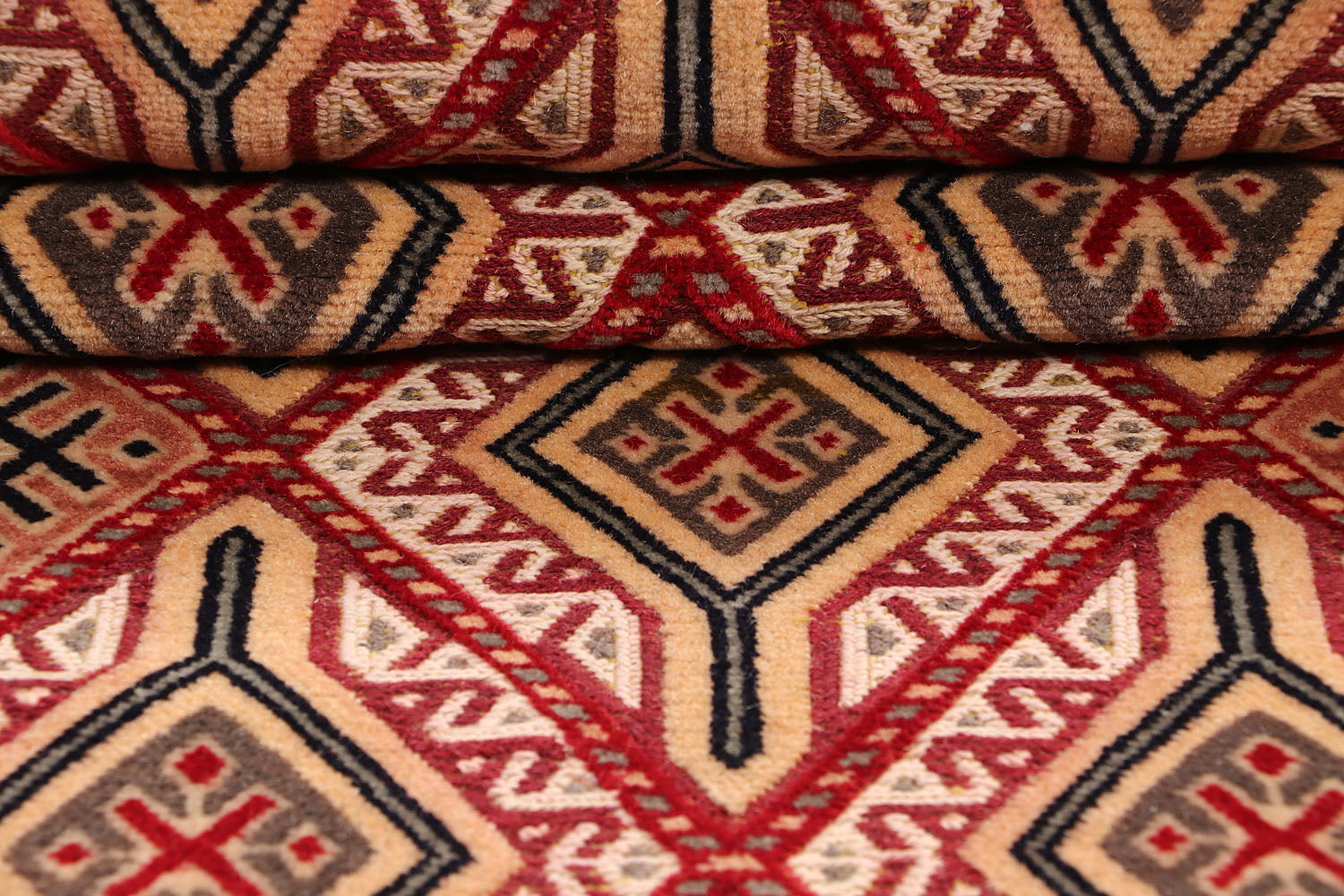 Multy Handmade Nakhunak Afghan Rug Runner
