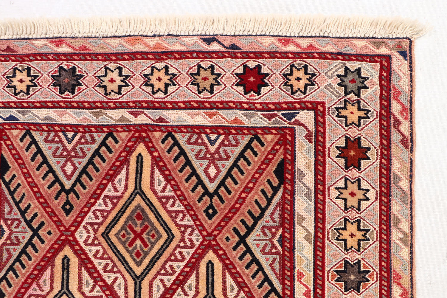 Multy Handmade Nakhunak Afghan Rug Runner