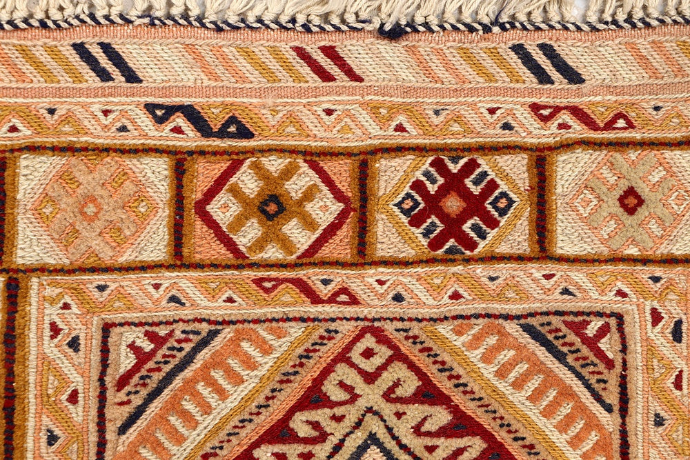 Multy Handmade Nakhunak Afghan Rug Runner