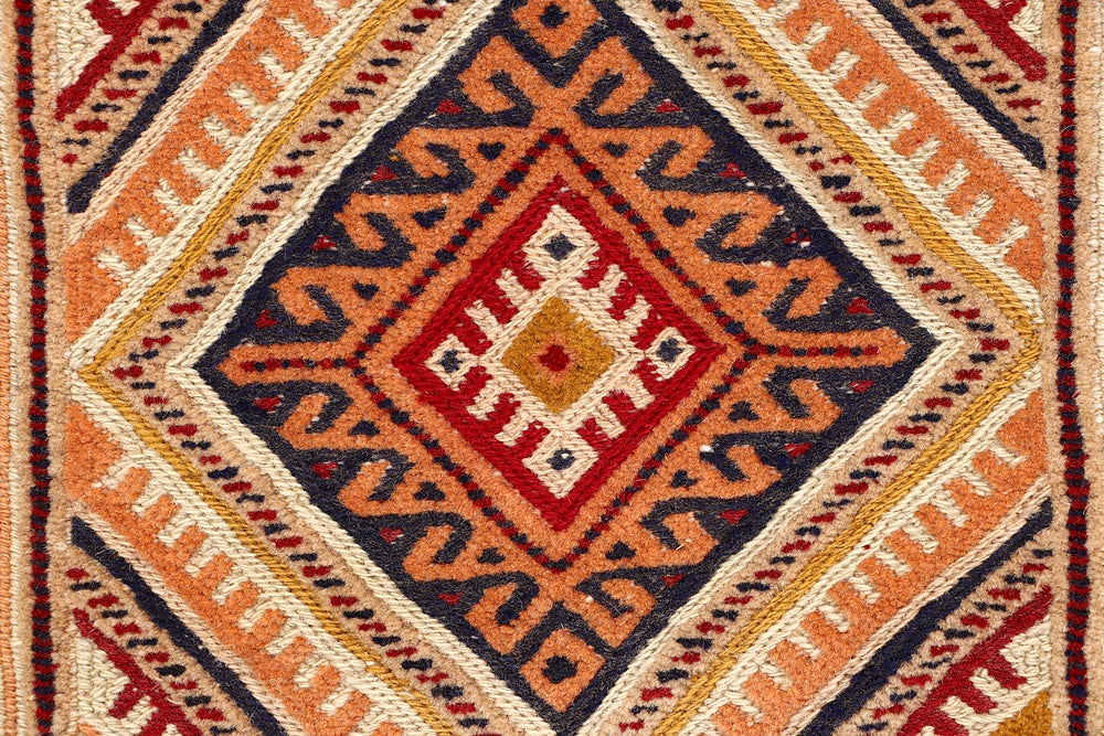 Multy Handmade Nakhunak Afghan Rug Runner
