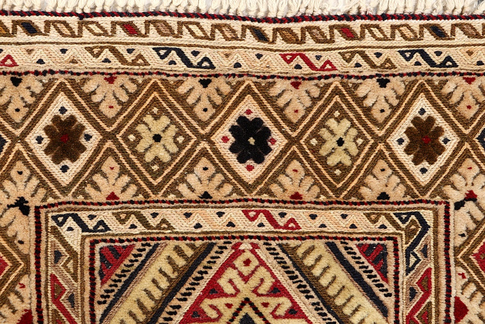 Multy Handmade Nakhunak Afghan Rug Rectangular