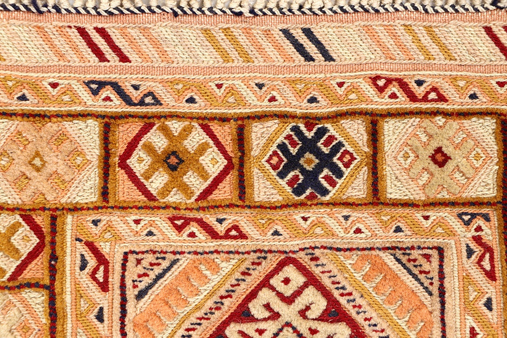 Multy Handmade Nakhunak Afghan Rug Rectangular
