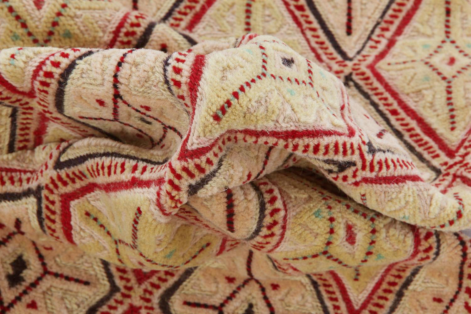 Handmade Nakhunak Afghan Rug