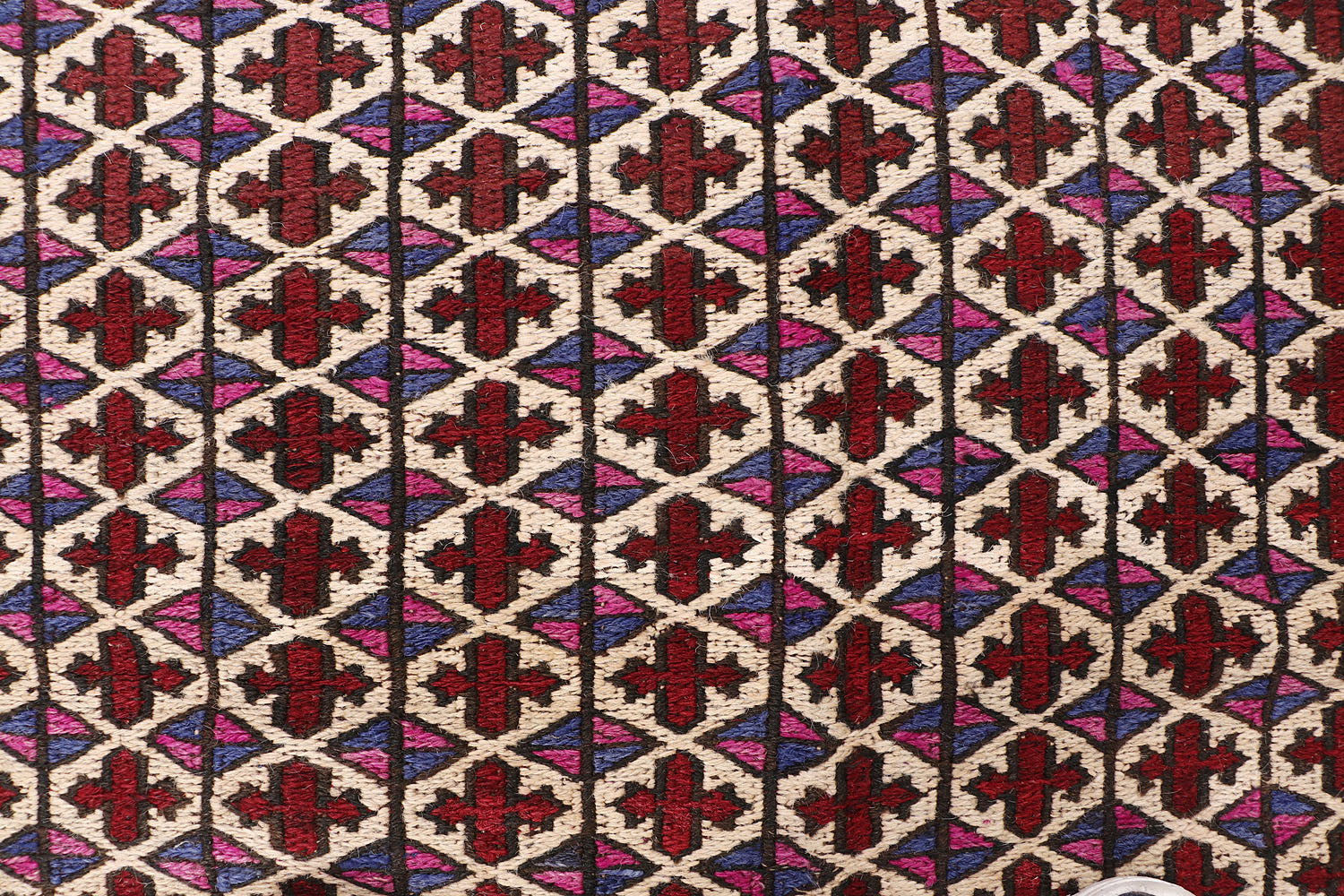 6' x 9'  Ivory Handmade Saghari Kilim Rug Rectangular