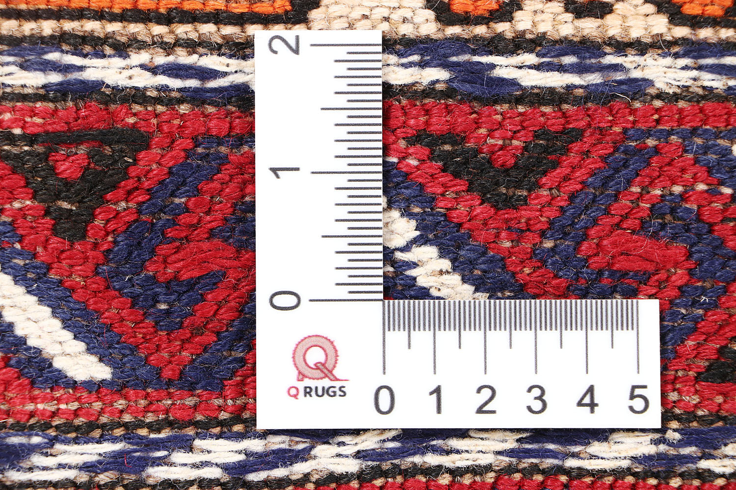 6' x 9'  Red Handmade Saghari Kilim Rug Rectangular