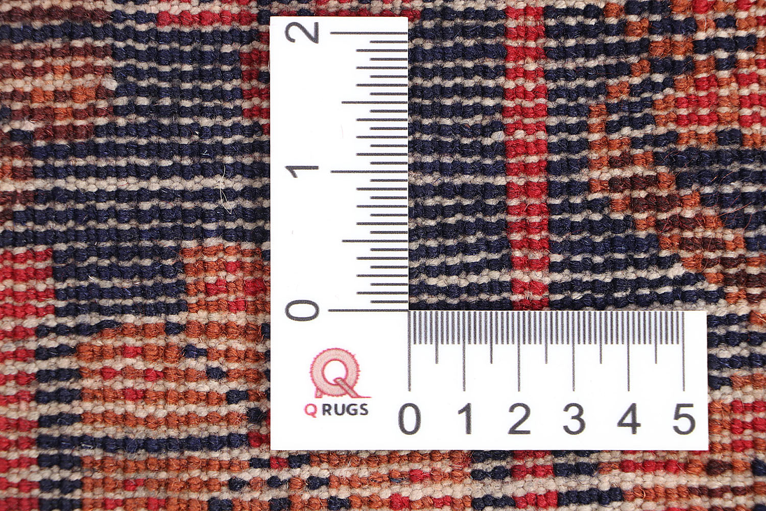 Red Handmade Adraskan Baluchi Afghan Rug Rectangular