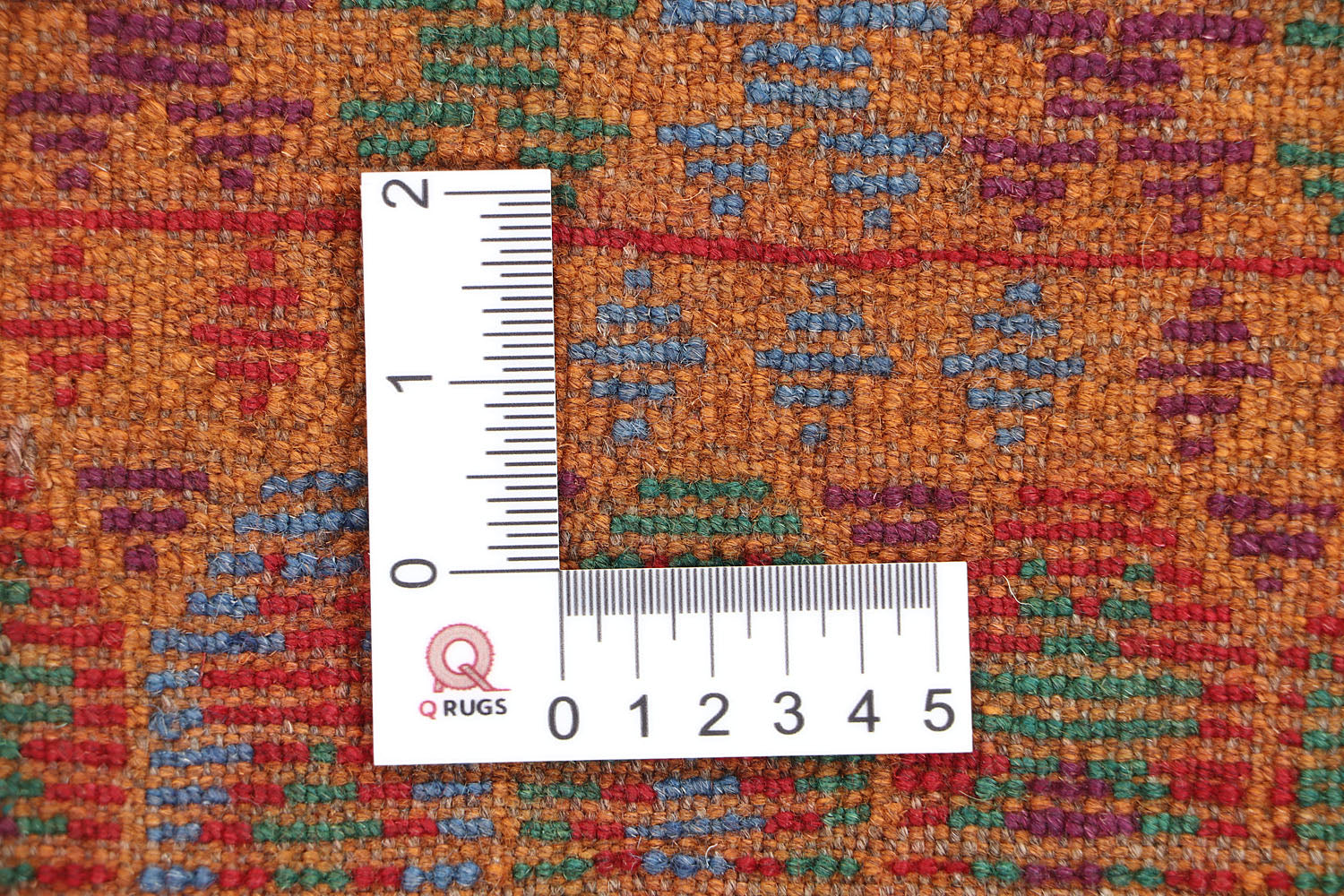 3' X 5'  Gold Handmade Kohistani Baluchi Afghan Rug Rectangular